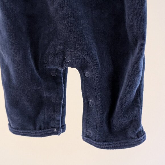 2/$20 💚 Vintage Y2K Old Navy Velour Romper | 0–3M - Picture 5 of 7